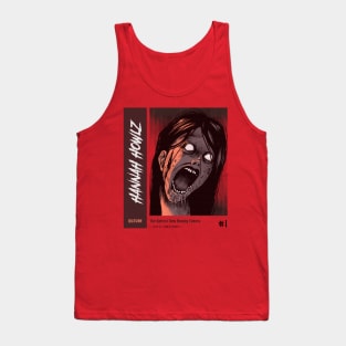 Scary Vintage Japanese Horror Anime "Hannah Howlz" Tank Top